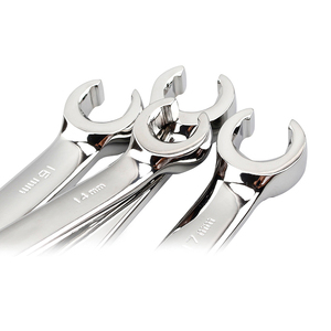 8mm-19mm 6 miếng Metric đa chức năng 45 thép đôi mở ống Flare Nut spanners cờ lê Bộ - Product Image 4