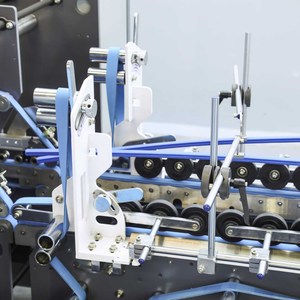 Nueva bandeja de huevos automática LuoLan, caja de cartón corrugado, carpeta, encoladora de papel, máquina encoladora plegable - Product Image 5