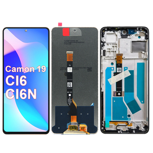 Parti di ricambio per telefono cellulare Touch <span class=keywords><strong>Screen</strong></span> Camon 19 Ci6 <span class=keywords><strong>Display</strong></span> LCD per Tecno - Product Image 1
