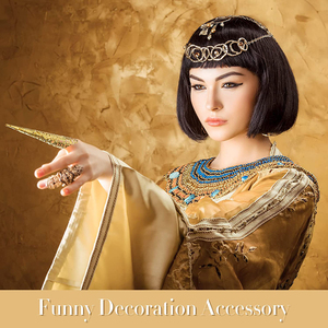 <span class=keywords><strong>Uñas</strong></span> <span class=keywords><strong>postizas</strong></span> <span class=keywords><strong>de</strong></span> lujo para <span class=keywords><strong>uñas</strong></span>, 10 unidades DIY, anillos <span class=keywords><strong>de</strong></span> <span class=keywords><strong>uñas</strong></span> con punta <span class=keywords><strong>de</strong></span> uña, Reina antigua, para disfraz, <span class=keywords><strong>2022</strong></span> - Product Image 4