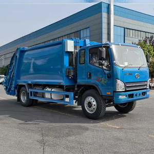 รถบรรทุกเก็บขยะแบบมีเครื่องอัดด้านหลัง FAW 8 ลูกบาศก์เมตร น้ำหนักเบาและคล่องตัวในการเคลื่อนที่ - Product Image 2