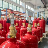 Système d'extinction d'incendie automatique FM200/Novec1230 FK5112 pour centre de données, batteries de stockage d'énergie (BESS), certifié CCC Chine