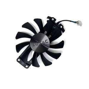 พัดลมระบายความร้อน75มม. GA81S2U 4PIN สำหรับ ZOTAC GTX950 960 <span class=keywords><strong>GTX970</strong></span> 1060Ti PCI-EDC GTX950กราฟิกการ์ด GTX960 - Product Image 3