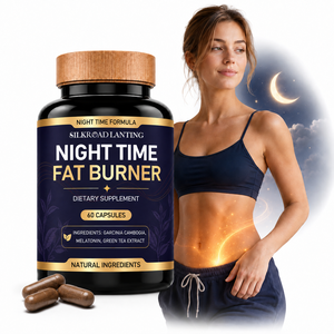 Quemador de Grasa Nocturno, Suplemento Dietético, 60 Cápsulas, Garcinia Cambogia, Melatonina, Extracto de Té Verde - Product Image 1