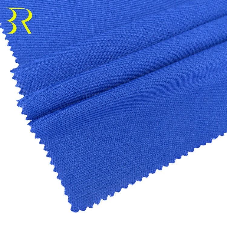 Colorful Single Jersey Knitted 95% Organic Bamboo Fiber 5%Spandex Breathable Fabrics for Baby Cloth