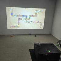 Jeux interactifs tout-en-un pour le sol et le mur Projecteur Smash Ball 53 Jeux pour l'école, la maison, les enfants, la boutique, etc.