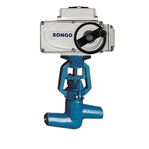 โซงโก อินเทลเลเจนท์ DN50 เวลด์ 220V AC มัลติเทิร์นแอคทูเอเตอร์ เหล็กกล้าคาร์บอน 304 มอเตอร์ควบคุมวาล์วน้ำ - Product Image 1