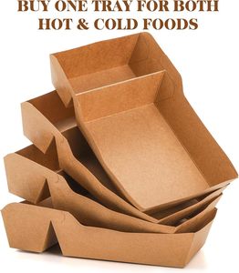 Boîtes en papier personnalisées pour hamburgers, frites, ailes de poulet frites, emballages pour collations à emporter, contenants pour la restauration rapide, boîte à emporter pour hamburgers et poulet - Product Image 2