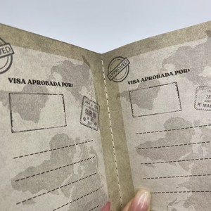 Carnet de voyage personnalisé pour enfants, idéal pour projets scolaires, activités de simulation de voyage mondial, cadeaux de fête, 5,51x3,9 pouces - Product Image 5