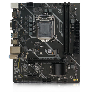 לוח אם למחשב שולחני Intel H110 LGA 1151 Micro ATX, תומך בזיכרון DDR4 עד 32GB, תומך במעבדי דור 6-9 LGA1151, לוח אם למשחקים. - Product Image 1