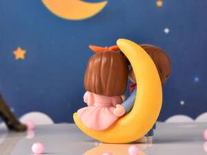 Nuove Idee Innovative per Prodotti: Statuetta di Alta Qualità in PVC, Ultima Novità, Coppia che si Bacia, Decorazione per Torta Nuziale - Product Image 5