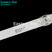 Bandes de rétroéclairage LED ES-5044 de haute qualité pour la réparation de téléviseurs, universelles, 4 LED, 3V, accessoires pour téléviseurs