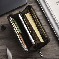 2025 Nieuwe Dames Portemonnee Cross-Border Casual Multi-Card Slot Lange Portemonnee Mobiele Telefoon Portemonnee Grote Capaciteit Clutch Polyester