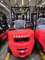 Chariot élévateur diesel Hangcha série X 2,5t avec mât triplex en option, faibles émissions CPCD25-XRW10, CPYD25-XRW52F