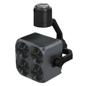 ไฟฉายค้นหาแบบพาโนรามา GDU S400 ซีรีส์ PFL01 ป้องกันการรับแสงมากเกินไปเพื่อตอบสนองความต้องการด้านแสงสว่างสำหรับการใช้งานโดรน - Product Image 1