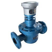High Temperature Resistant Carbon Steel Oval Gear Flow Meter Water Oil Digital Flow Meter Pulse 4-20mA RS485 Output OEM CE ISO