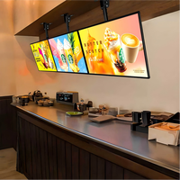 Boîtes lumineuses publicitaires LED personnalisées sur mesure pour les cadres de menus de restaurants et les écrans électroniques, cadre de boîte lumineuse, enseigne