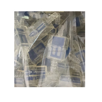 Filter Bahan Bakar Kotak Biru Elemen Filter Bahan Bakar Plastik Transparan Warna Sesuai Pesanan Universal untuk Sepeda Motor Kapal Truk ATV Diesel
