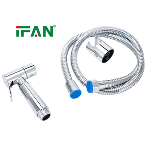 <span class=keywords><strong>Pack</strong></span> Combo IFAN Shataf + Tuyau + Étagère Murale pour Solution de Nettoyage de Salle de Bain - Product Image 1