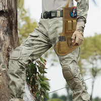 Sac à chaussettes tactique Molle pour bas de Noël Sac de rangement utilitaire Sac à magazines Dump Drop Pouch