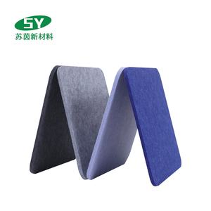 Panneaux muraux de tableau d'affichage acoustique en fibre de polyester de contrôle du bruit acoustique PET à bas prix de taille standard - Product Image 5