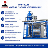 Équipement intelligent de moulage de formes en EPS, fonctionnement automatique et stable pour la production d'emballages et de boîtes en mousse EPS