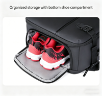 Sac à dos multifonctionnel à grande capacité, extensible, avec compartiment pour ordinateur portable rembourré et imperméable, idéal pour les voyages d'affaires