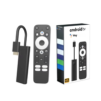 Gd1 stik TV 4K Quad-core, stik Tv 4k Quad-Core Multi bahasa untuk Mi Tv Stick BT5.0 Quad core 16GB