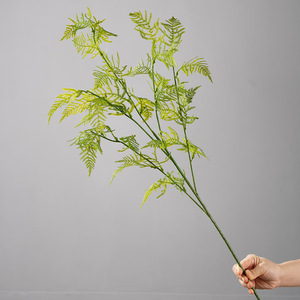 Helecho artificial Greenway con hojas de 3 ramas, decoración floral para días festivos y celebraciones - Product Image 2