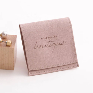 Thiết kế mới khuyến mại nhỏ sang trọng Bụi Sợi nhỏ trang sức phong bì <span class=keywords><strong>Pouch</strong></span> đóng gói túi và hộp với logo - Product Image 3