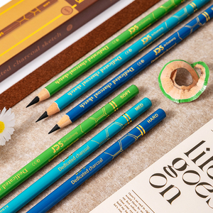 JDS 12Pcs Perlengkapan Seni Menggambar Set Pensil Sketsa Pensil Grafit untuk Pemula dan Seniman Profesional - Product Image 6