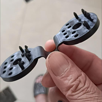 Clips en plastique pour tissu d'ombrage, clips pour filet pare-soleil, clips pour auvent de jardin, pince pour tissu en maille