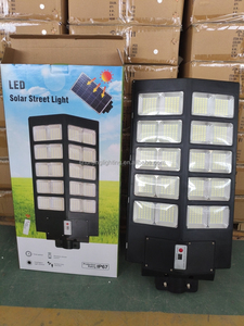 Alto Brillo 500W 800W 1000W LED güneş enerjili sokak ışığı geçirimsiz ABS malzeme IP65 dış All-In-One fiyat yol kullanımı için - Product Image 3