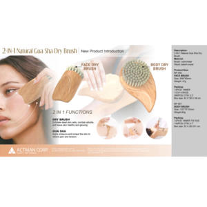 Cepillo Exfoliante Facial de Madera con Cerdas de Nailon y Algodón - Nuevo Producto en Venta - Product Image 5