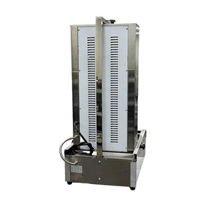 Grill à rôtisserie électrique commercial en acier inoxydable, <span class=keywords><strong>cuiseur</strong></span> rotatif <span class=keywords><strong>vertical</strong></span> pour restaurants et camions de restauration - Product Image 5