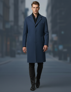 Pull d'hiver pour homme à manches longues, couleur unie, tricot biologique, séchage rapide, respirant, anti-plis, doux - Product Image 2