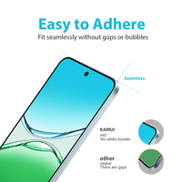 Protection d'écran en verre trempé transparent 9D Full Cover 9H 2.5D anti-rayures pour OPPO A5 A5X A6 A6I A6C A6S A6V A6S Pro Max GT