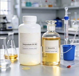 Tween 80 Polysorbat 80 in Großmengen, Flüssiges Tensid in Industriequalität, Emulgiermittel für die Herstellung von Reinigungsmitteln - Product Image 4