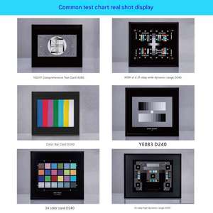 Tabla de prueba de claridad de la cámara de vigilancia YE0227 Enfoque de lente Conjunto de cámara infrarroja Enfoque trasero Tarjeta de color de depuración - Product Image 3