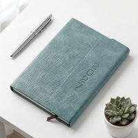Agenda Diaria Triple Plegable ML A5 2027, Planificador Personal de un Año Completo, Cuaderno con Cubierta de Cuero, Encuadernación Térmica, 300 Hojas