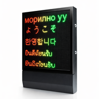 Pantalla LED Universal Multilingüe para Exteriores P2.5 a Todo Color para Señalización de Entrada y Salida de Estacionamientos