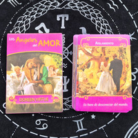 Cartes de tarot espagnoles très vendues, cartes Oracle, emballage en boîte colorée pour jeux de société
