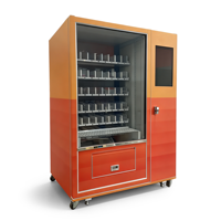 Distributeur automatique à convoyeur : système de distribution fluide pour snacks et boissons avec sortie de produits stable