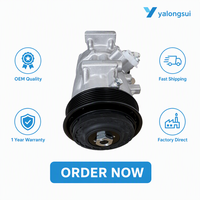 Compresseur de climatisation de voiture pour Toyota Auris Corolla Verso Avensis 88310 02790 88310 02850 88310 02851 6PK 120mm 12V R134a