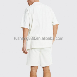 Chất Lượng Cao Nhà Sản Xuất Mens Thời Trang Phố Cổ Điển sờn Ripped Flex Cotton Tùy Chỉnh Quá Khổ Áo Thun <span class=keywords><strong>d</strong></span>échiré - Product Image 2