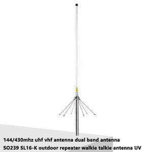 Antena UV de Doble Banda 144/430mhz 300x para Exteriores de 1.9 Metros, Antena de Comunicación para Repetidor de Walkie Talkie, Antena Diamond 300x 5g - Product Image 4