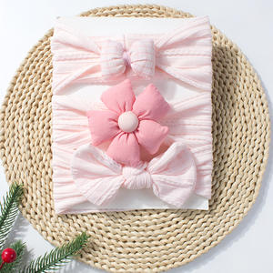 ชุดที่คาดผมเด็กใหม่ชุดที่คาดผมสามชิ้นสำหรับเด็กทารกชุดโบว์คาดศีรษะแบบข้ามพรมแดนอุปกรณ์เสริมสำหรับทารกสามแพ็ค - Product Image 4