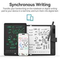 Bolígrafo de escritura inteligente borrable NEWYES A5, juego de regalo para cuaderno, bolígrafo de escritura Digital de matriz de puntos, juego de bolígrafos de sincronización electrónica