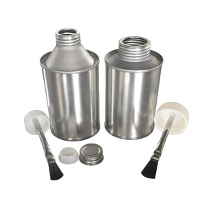 Venta al por mayor 250ml lata de aceite de metal embalaje vacío con pegamento tapón de rosca para uso a granel - Product Image 2