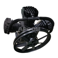 Tête de pompe de compresseur d'air à piston APCOM 3065 3080 3090 AW65 AV65 AW90, type moteur à essence, finition mate en acier